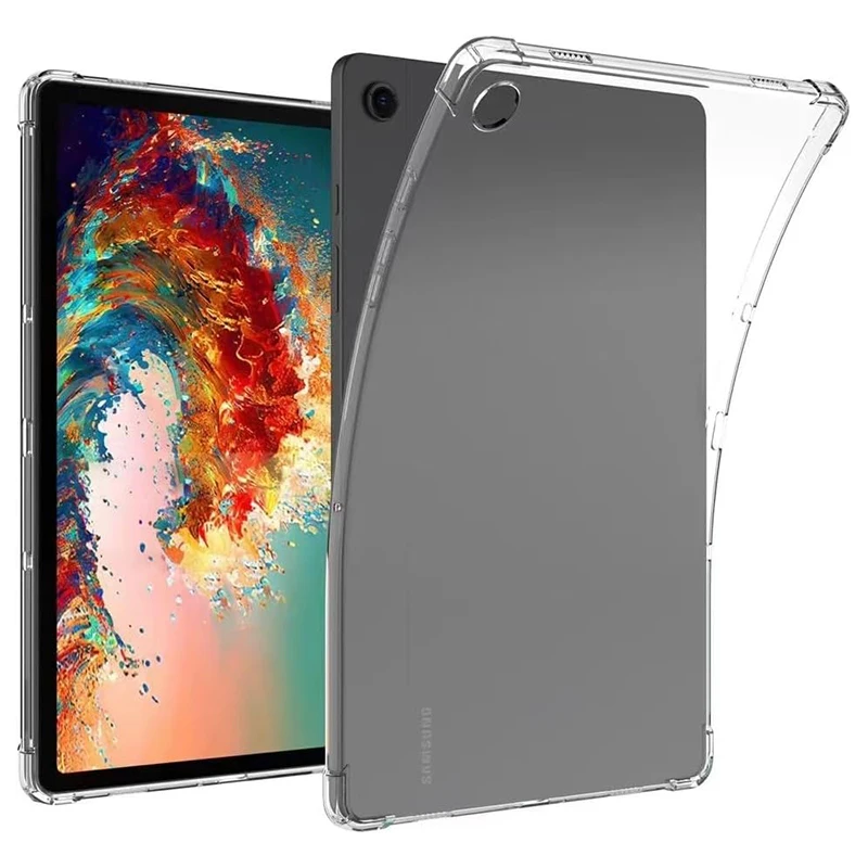 For Samsung Galaxy Tab A9+ Case TPU Tablet Cover Transparent Drop Protection Shell
For Samsung Galaxy Tab A9+ Case TPU Tablet Cover Transparent Drop Protection Shell