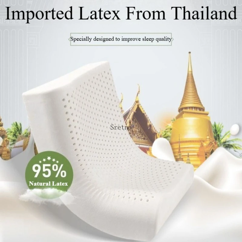 45D/50D Natural Latex Neck Pillows, Thai Cervical Neck Support for Pain Relief, Adjustable Height 8-16cm Pillow for Sleeping
45D/50D Natural Latex Neck Pillows, Thai Cervical Neck Support for Pain Relief, Adjustable Height 8-16cm Pillow for Sleeping