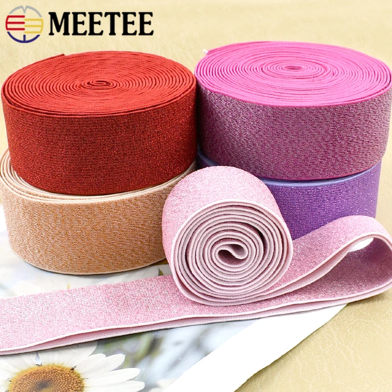 5/10/20M 25-50mm Colored Nylon Elastic Band Coat Dress Waistband Rubber Bands Pants Belt Sling Stretch Tape Sewing Accessories
5/10/20M 25-50mm Colored Nylon Elastic Band Coat Dress Waistband Rubber Bands Pants Belt Sling Stretch Tape Sewing Accessories
