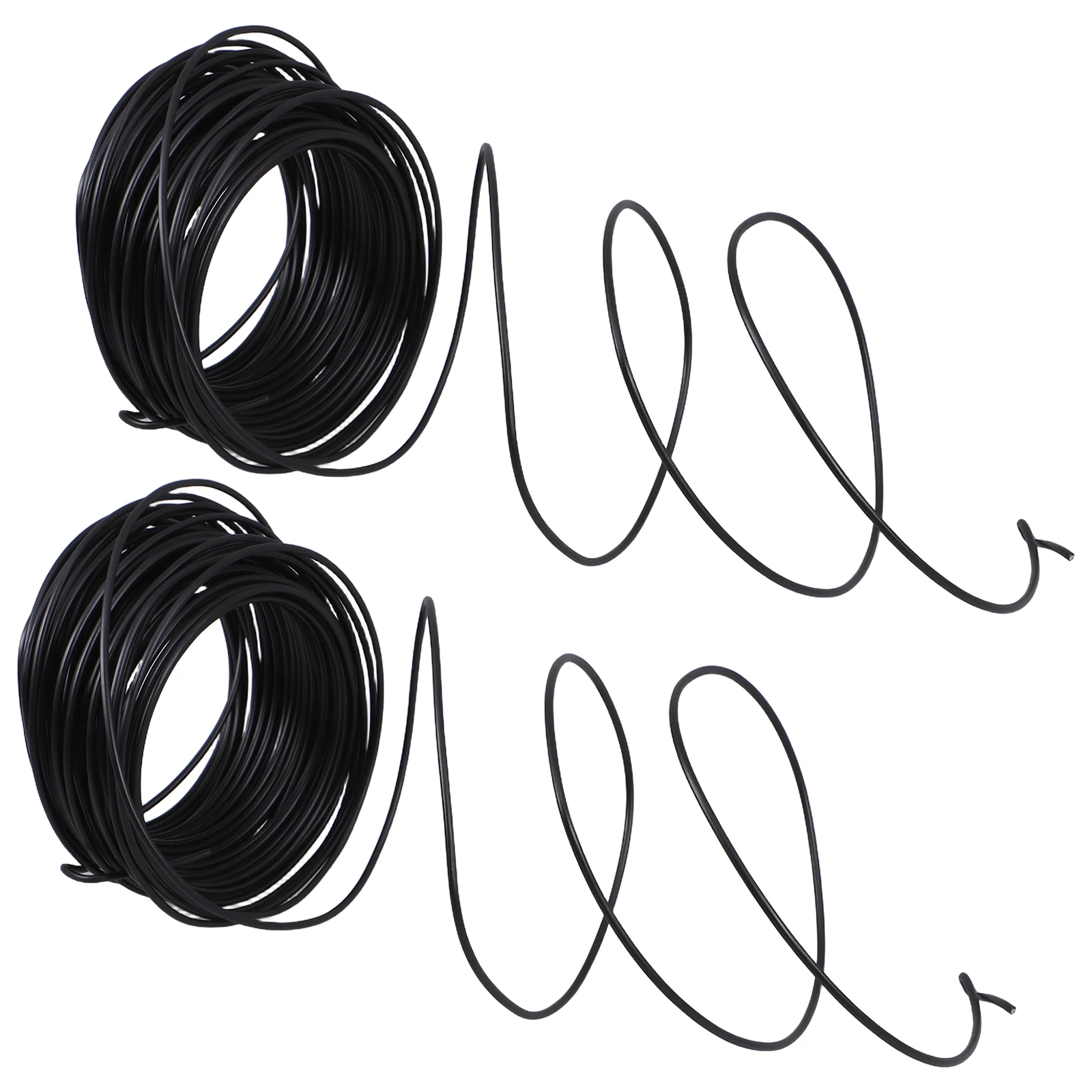 2 Rolls Cable Ties Wire Small Coated Binding Cord for Electrical Cords Bundling Cables Black
2 Rolls Cable Ties Wire Small Coated Binding Cord for Electrical Cords Bundling Cables Black