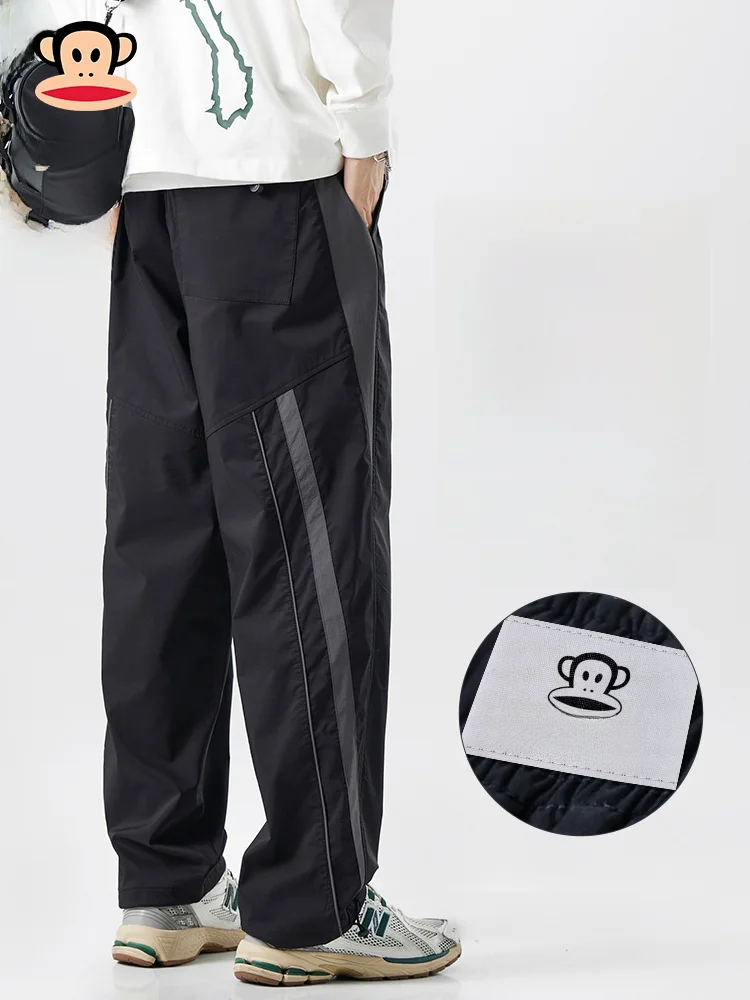 PaulFrank Men's Casual Pants Spring Autumn Loose Straight Leg Striped Color Blo Monkey Pattern Breathable Comfortable Cotton
PaulFrank Men's Casual Pants Spring Autumn Loose Straight Leg Striped Color Blo Monkey Pattern Breathable Comfortable Cotton
