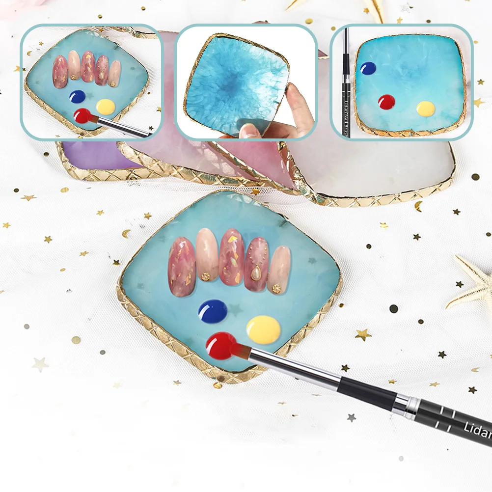 Nail Art Pallet Mixing Tray Polish Color Plate Women Gift Durable Beautiful Appearance Long Serving Life Chic Elegant Design
Nail Art Pallet Mixing Tray Polish Color Plate Women Gift Durable Beautiful Appearance Long Serving Life Chic Elegant Design