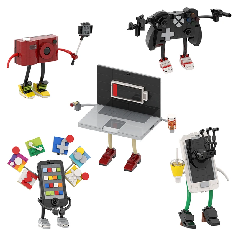 MOC мультфильм игры ретро камера строительные блоки набор креативный телефон компьютер камера кирпичная модель игрушка для детей подарок на день рождения
MOC мультфильм игры ретро камера строительные блоки набор креативный телефон компьютер камера кирпичная модель игрушка для детей подарок на день рождения