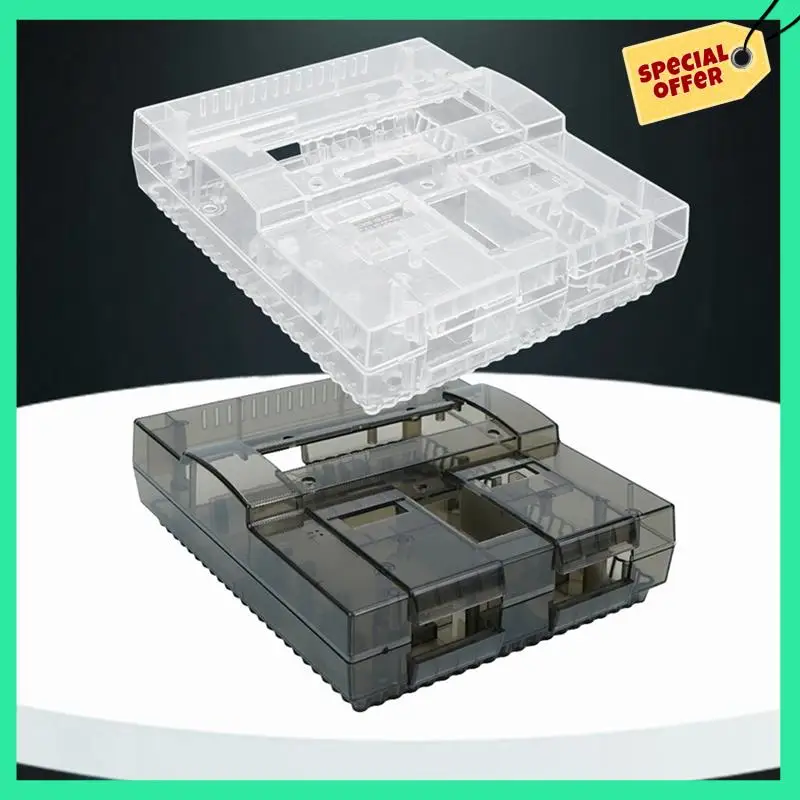 -A14E Replacement Case Transparent Shell For Nintendo SNES SFC US Version Retro Gaming Consoles Translucent Case Tran Black
-A14E Replacement Case Transparent Shell For Nintendo SNES SFC US Version Retro Gaming Consoles Translucent Case Tran Black