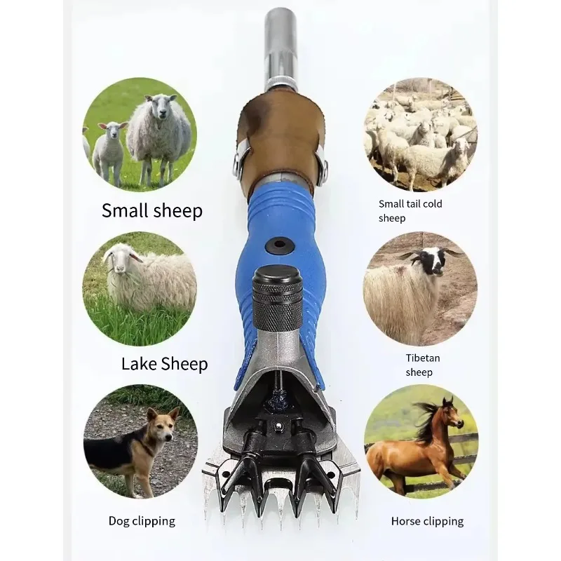 New Model Electric Sheep Shearing Machine for Goat and Horse Wool Cutting
New Model Electric Sheep Shearing Machine for Goat and Horse Wool Cutting