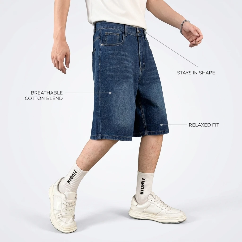 Summer Men's Non-Elastic Basic Versatile Men's Jeans Mid-Length Pants
Summer Men's Non-Elastic Basic Versatile Men's Jeans Mid-Length Pants