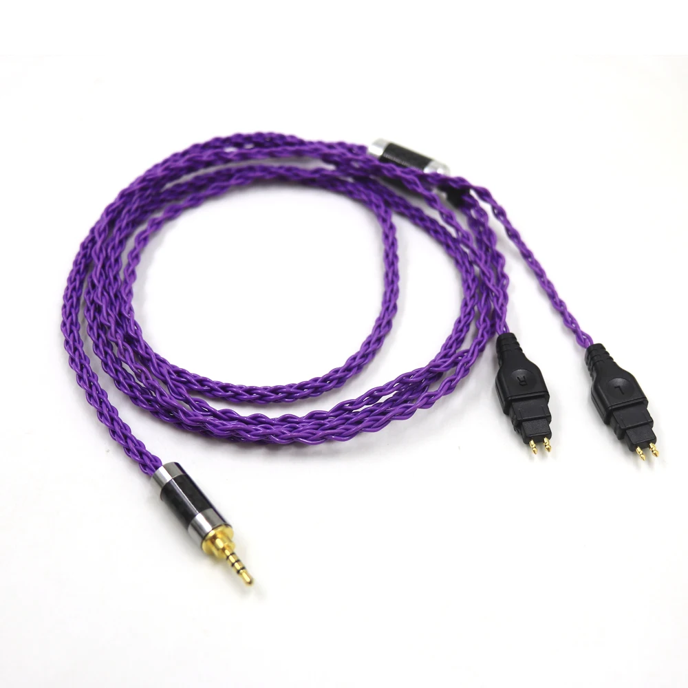 8 Cores Balanced Silver Plated Earphone Cable For Sennheiser HD580 HD600 HD650 HDxxx HD660S HD58x HD6xx
8 Cores Balanced Silver Plated Earphone Cable For Sennheiser HD580 HD600 HD650 HDxxx HD660S HD58x HD6xx
