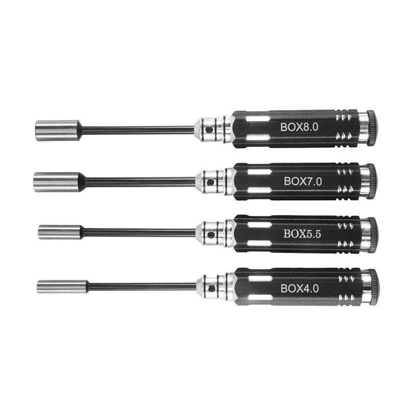 A34R RC Model Tool 4PCS Hex Screw Drivers Hex Nut Socket Wrench Sleeve Wheel Spanner 4.0/5.5/7.0/8.0Mm For Daily Making Manual A
A34R RC Model Tool 4PCS Hex Screw Drivers Hex Nut Socket Wrench Sleeve Wheel Spanner 4.0/5.5/7.0/8.0Mm For Daily Making Manual A