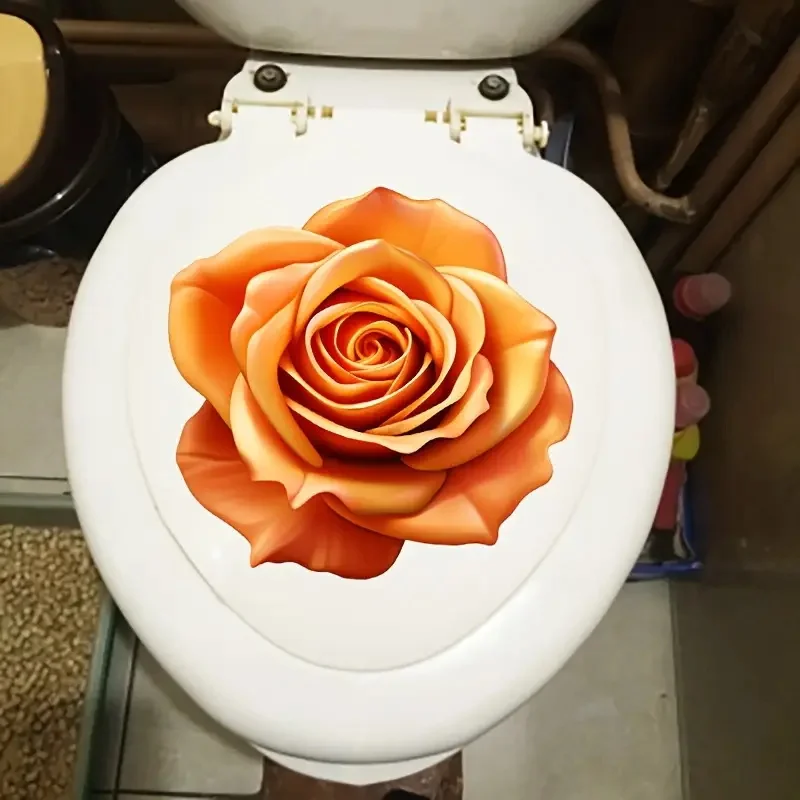 3D Orange Rose Blooming Toilet Stickers Decoration for Living Room, Bedroom, and Home Decor Flowers Wall Decals Self-Adhesive
3D Orange Rose Blooming Toilet Stickers Decoration for Living Room, Bedroom, and Home Decor Flowers Wall Decals Self-Adhesive