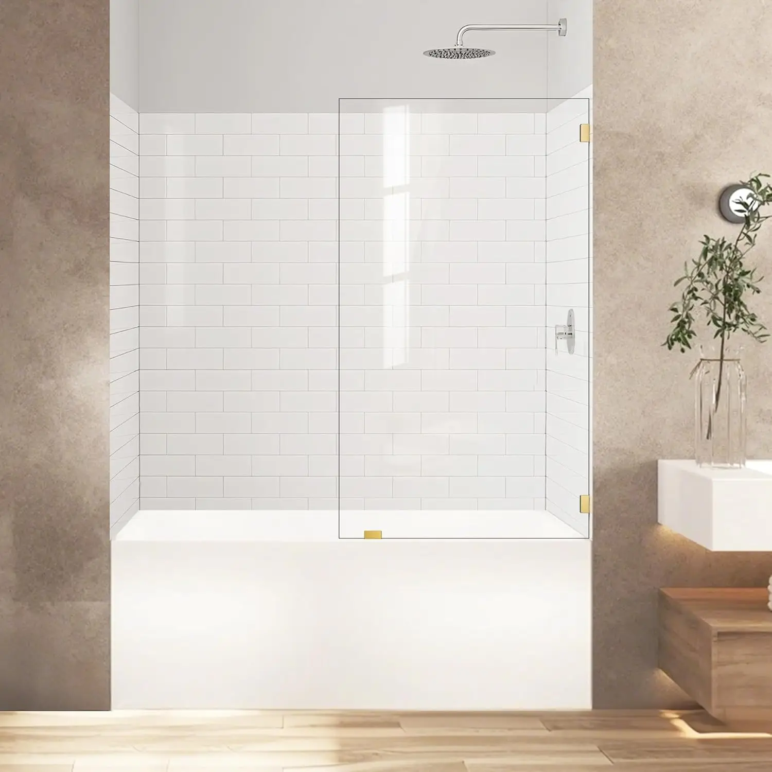 Бескаркасный фиксированный экран для ванны, панель для ванны высотой 34 дюйма x 58 дюймов с зажимами, прозрачное закаленное стекло SGCC 1/4 дюйма с двойным нанопокрытием, легкое
Бескаркасный фиксированный экран для ванны, панель для ванны высотой 34 дюйма x 58 дюймов с зажимами, прозрачное закаленное стекло SGCC 1/4 дюйма с двойным нанопокрытием, легкое