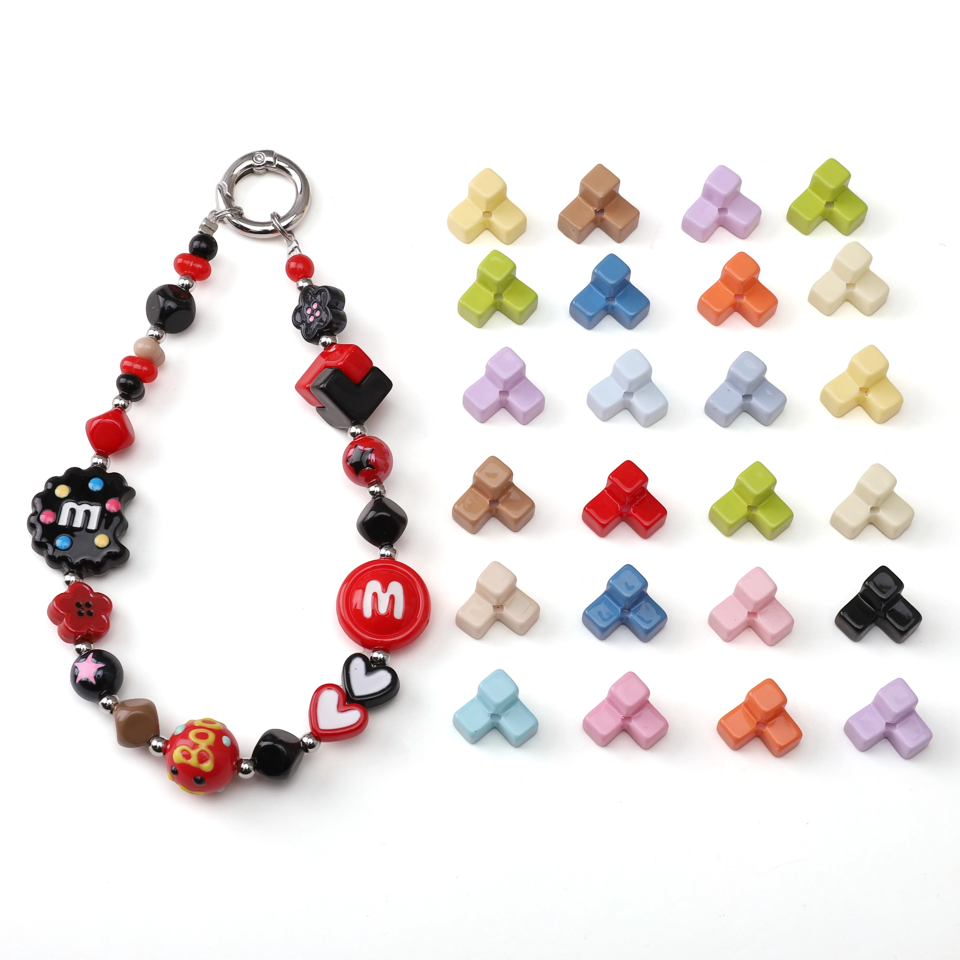 4pcs Beading Dopamine Splicing beads DIY Loose Beads Square For DIY Jewelry Making Necklace Key Chains Gifts Accessories
4pcs Beading Dopamine Splicing beads DIY Loose Beads Square For DIY Jewelry Making Necklace Key Chains Gifts Accessories