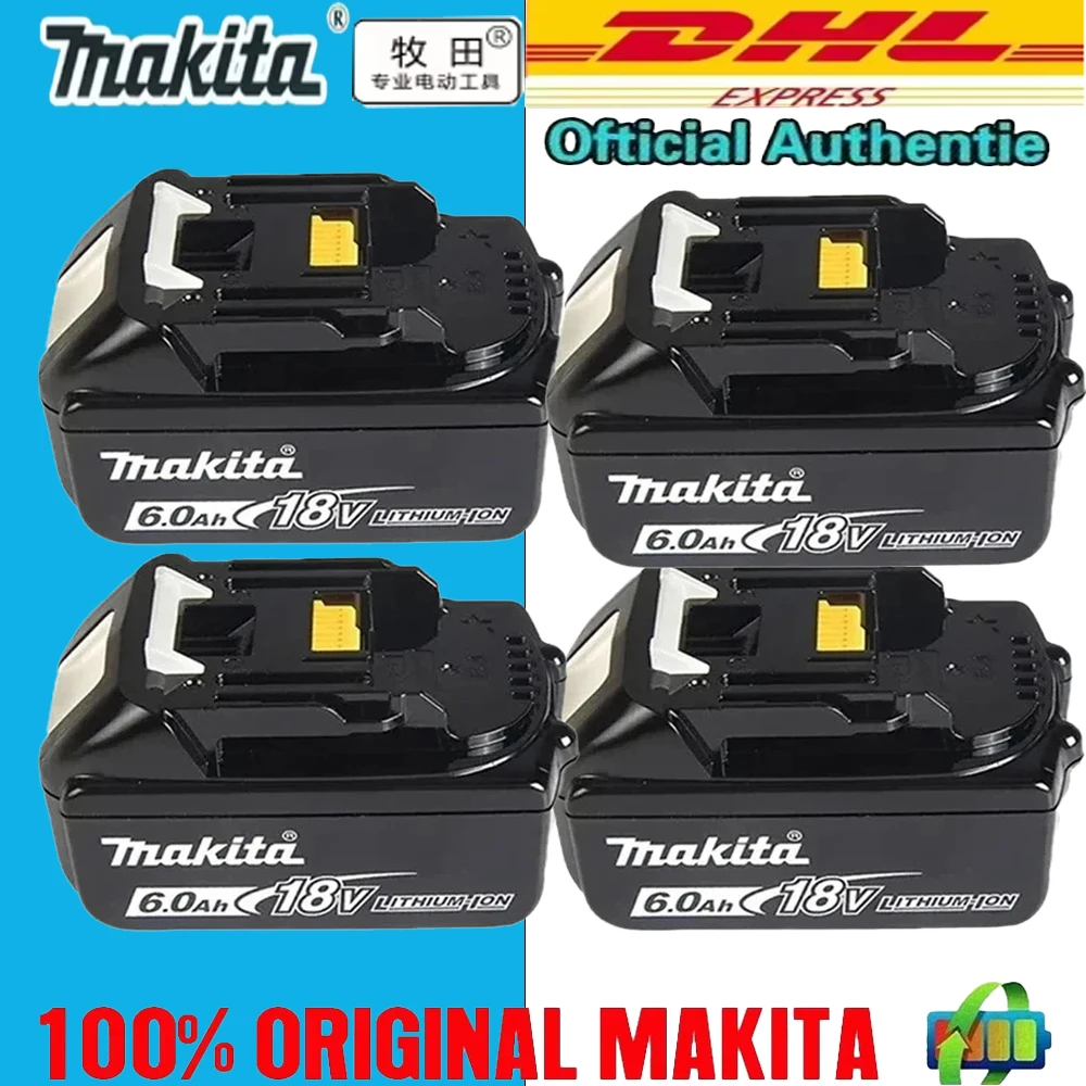 original Makita battery18V 6.0Ah , suitable for battery replacement of BL1860 BL1850B BL1850 BL1840 BL1830 Makita electric tools
original Makita battery18V 6.0Ah , suitable for battery replacement of BL1860 BL1850B BL1850 BL1840 BL1830 Makita electric tools