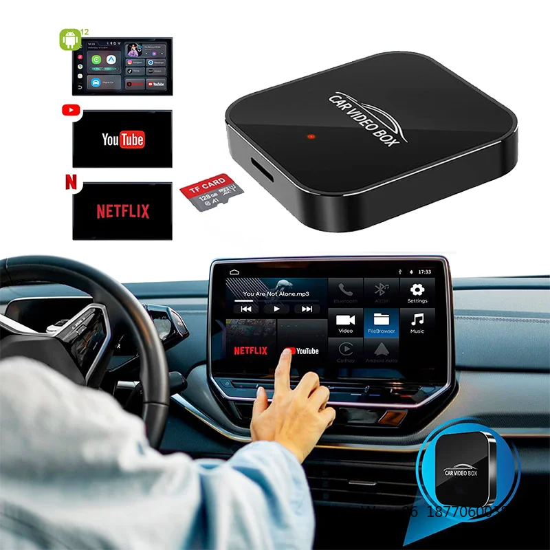 OEM Magic Portable Car Multimedia Box Smart Android Wireless CarPlay AI Box Android Auto Wireless Adapter for YouTube Netflix
OEM Magic Portable Car Multimedia Box Smart Android Wireless CarPlay AI Box Android Auto Wireless Adapter for YouTube Netflix