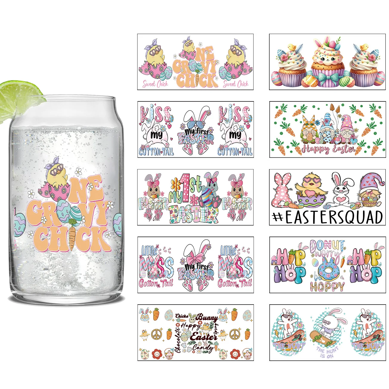 Easter Series easy peel waterproof DIY Decals Retro Beauty 3D transfers uvdtf crystal sticker 16oz uv dtf cup wraps
Easter Series easy peel waterproof DIY Decals Retro Beauty 3D transfers uvdtf crystal sticker 16oz uv dtf cup wraps