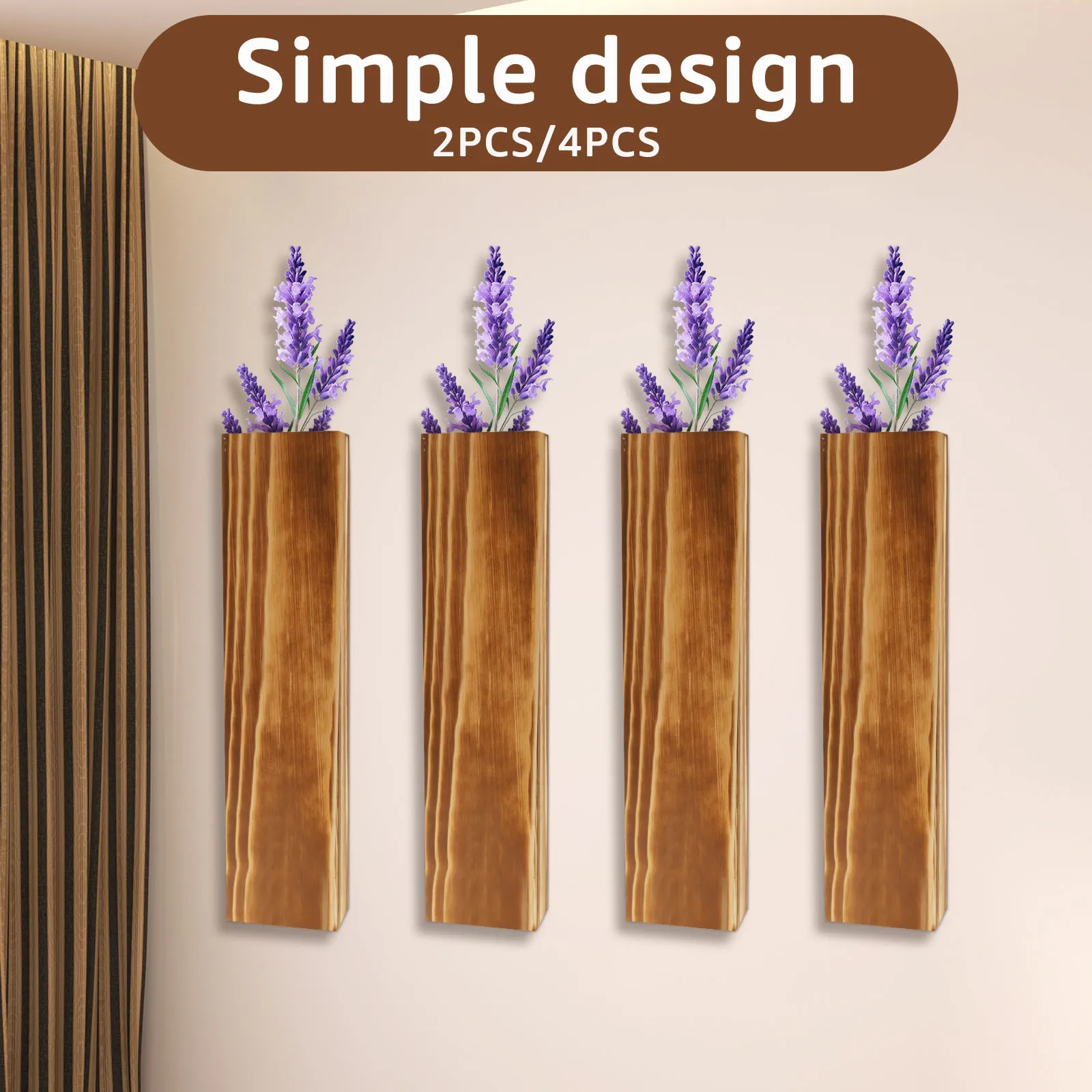 Wood Wall Planter Sturdy Fashionable Modern Farmhouses Wall Decor Safe Wood Hanging Wall Vase Versatile Easy to Install Wood
Wood Wall Planter Sturdy Fashionable Modern Farmhouses Wall Decor Safe Wood Hanging Wall Vase Versatile Easy to Install Wood
