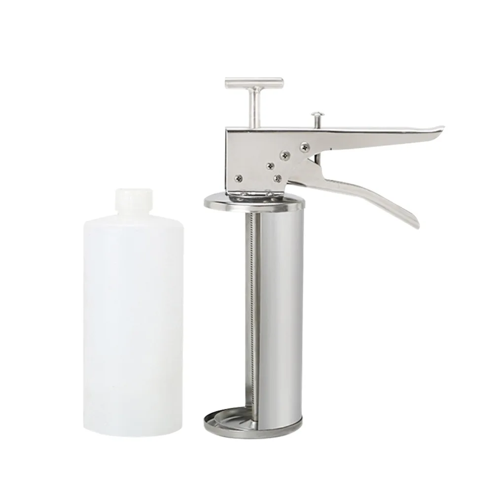 Hamburger Sauce Gun 304 Stainless Steel Burger Sauce Gun Tomato Sauce Salad Dressing Cream Jam Semi-Fluid Squeezer
Hamburger Sauce Gun 304 Stainless Steel Burger Sauce Gun Tomato Sauce Salad Dressing Cream Jam Semi-Fluid Squeezer