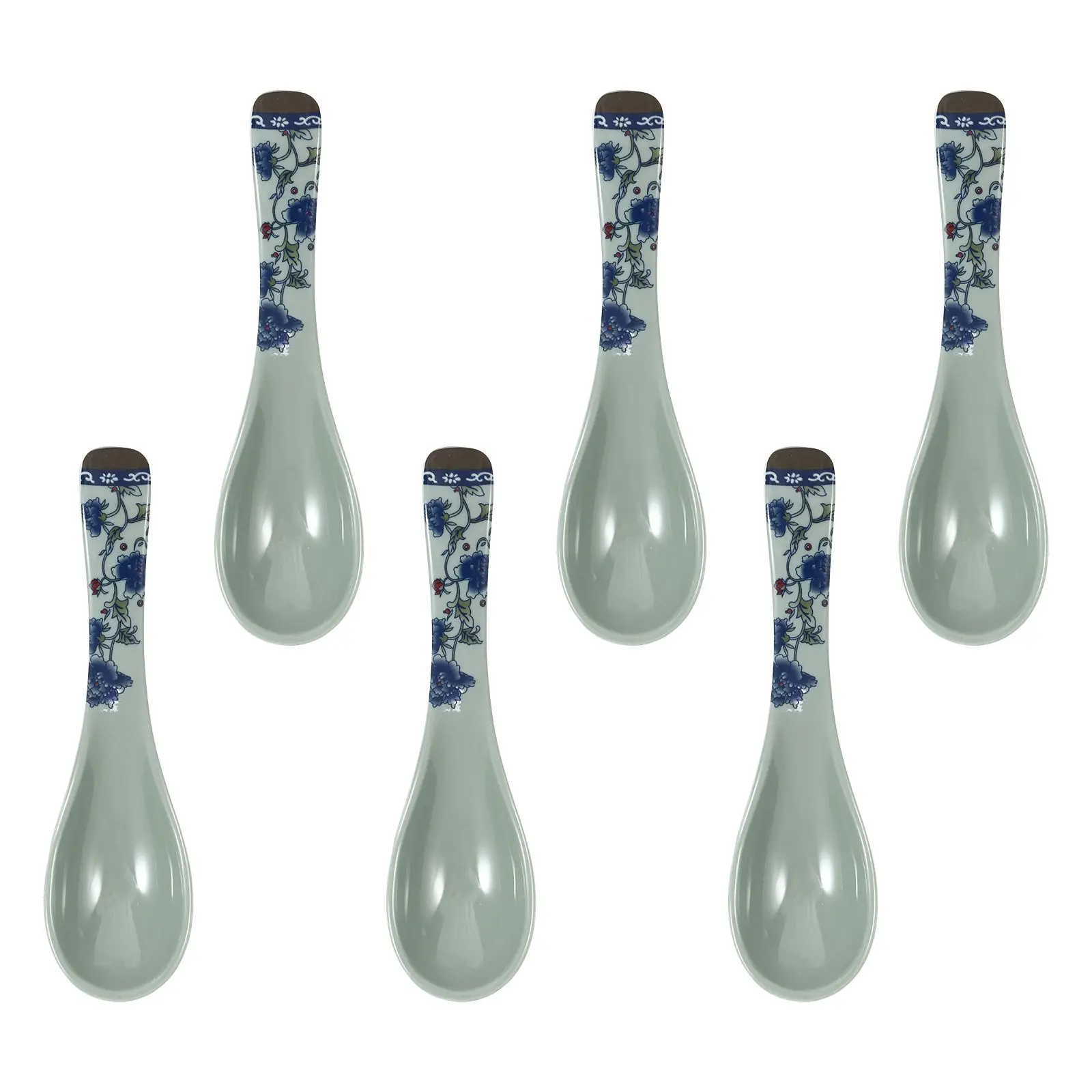 6 Pcs Stir Anti-fall Spoon Reusable Table Spoons Stainless Steel Noodles Soup Baby Small
6 Pcs Stir Anti-fall Spoon Reusable Table Spoons Stainless Steel Noodles Soup Baby Small