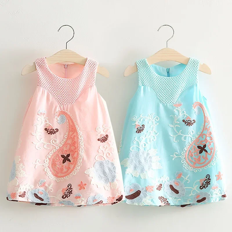 Children'S Birthday Gift Graffiti Embroidery Cotton Sleeveless Tank Baby Kids Girls Dress 2025 Summer 2 3 4 5 6 7 8 10 Years
Children'S Birthday Gift Graffiti Embroidery Cotton Sleeveless Tank Baby Kids Girls Dress 2025 Summer 2 3 4 5 6 7 8 10 Years
