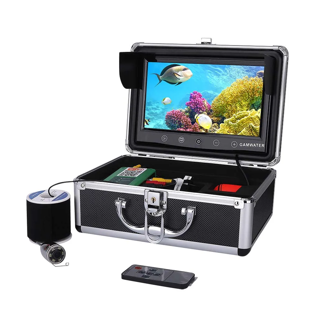 30M Underwater Fishing Kit 10" Color Wifi 720P 1000TVL for Sea & Ice
30M Underwater Fishing Kit 10" Color Wifi 720P 1000TVL for Sea & Ice