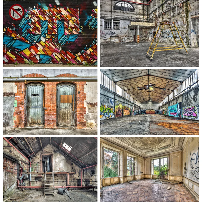 Vintage Theme Photo Backdrops Retro Factory Interior Graffiti Old Brick Wall Photography Background Studio Props 211216 PJT-05
Vintage Theme Photo Backdrops Retro Factory Interior Graffiti Old Brick Wall Photography Background Studio Props 211216 PJT-05