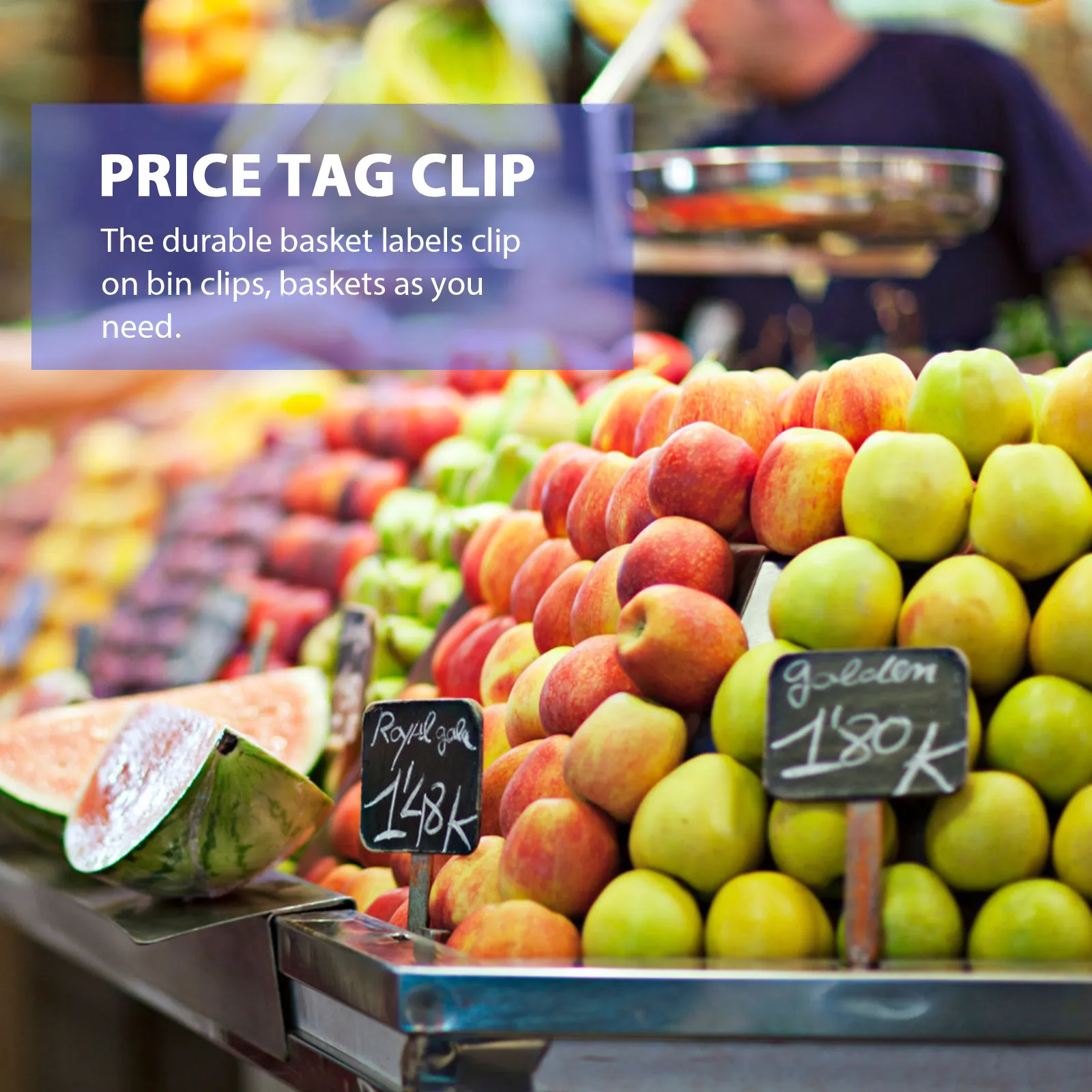 12Pcs Multi-Use Rewritable Price Display Signs Strong PVC Anti-Skid Price Tags for Supermarket Retail Shop Fruit Vegetable
12Pcs Multi-Use Rewritable Price Display Signs Strong PVC Anti-Skid Price Tags for Supermarket Retail Shop Fruit Vegetable