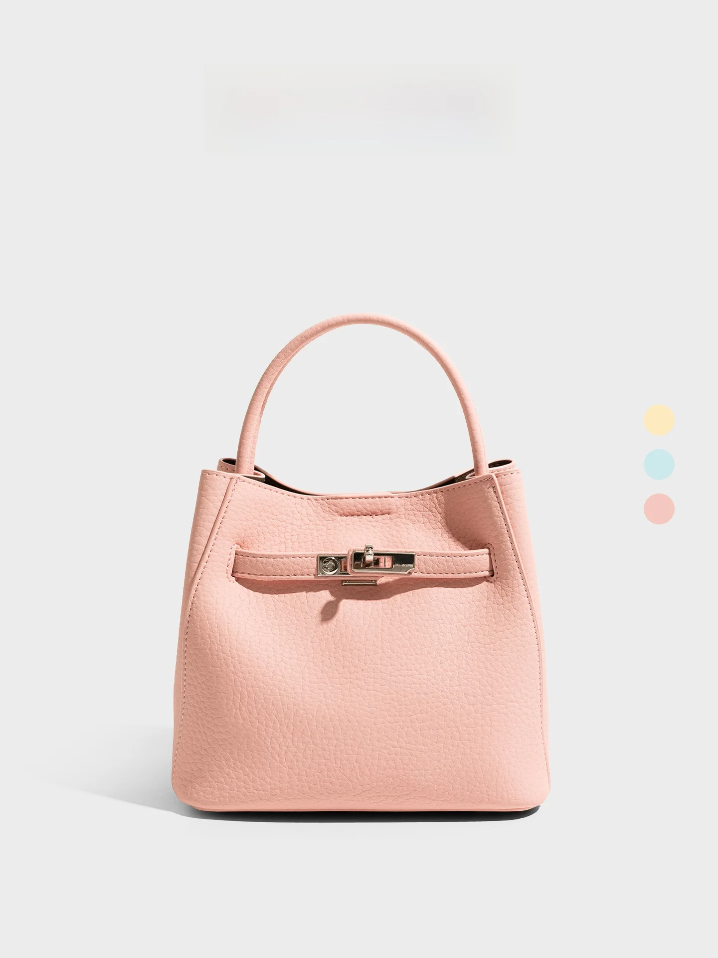 Pink Lychee Pattern Bucket Bag Women's Crossbody Single Shoulder Handbag Versatile High-End Feel New 2026 Orange Girl Brand
Pink Lychee Pattern Bucket Bag Women's Crossbody Single Shoulder Handbag Versatile High-End Feel New 2026 Orange Girl Brand