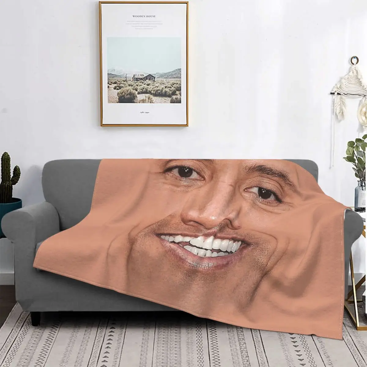 Теплое фланелевое одеяло The Rock Face Dwayne в стиле американского актера Джонсона, покрывало для дома, дивана, офиса, путешествий
Теплое фланелевое одеяло The Rock Face Dwayne в стиле американского актера Джонсона, покрывало для дома, дивана, офиса, путешествий