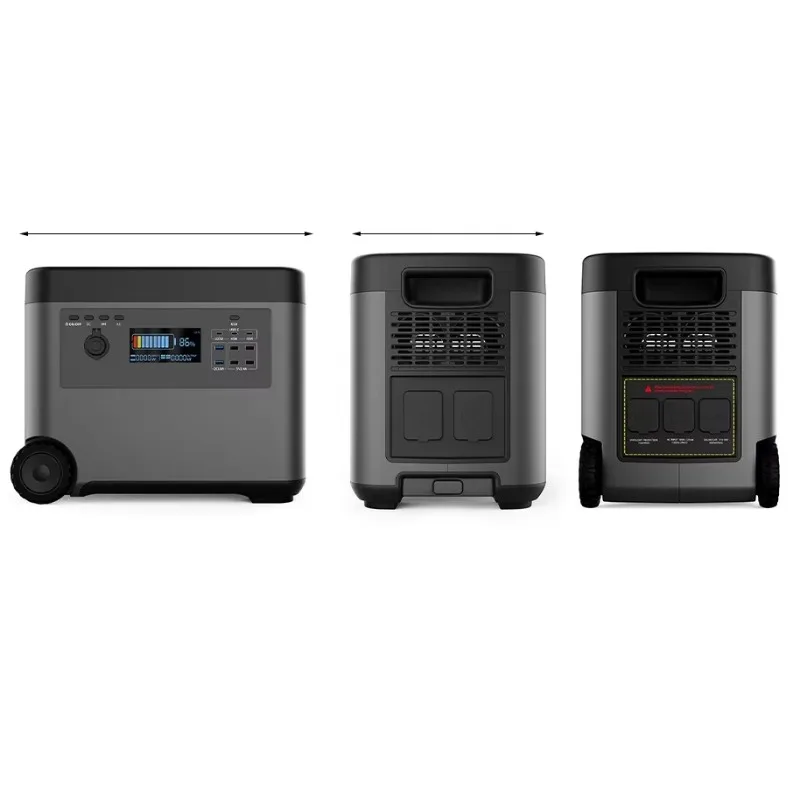 2500W LiFePO4 Solar Power Station, Portable UPS Energy Supply, Emergency Backup Device for Outdoor Camping and Vehicle Use
2500W LiFePO4 Solar Power Station, Portable UPS Energy Supply, Emergency Backup Device for Outdoor Camping and Vehicle Use