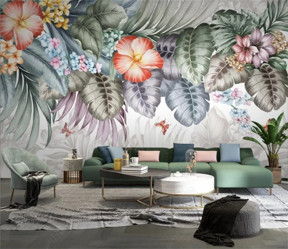 European and American style TV backdrop 3D Wallpaper Mural Flower Butterfly Living Room Bedroom Wall Stickers Home Decor
European and American style TV backdrop 3D Wallpaper Mural Flower Butterfly Living Room Bedroom Wall Stickers Home Decor
