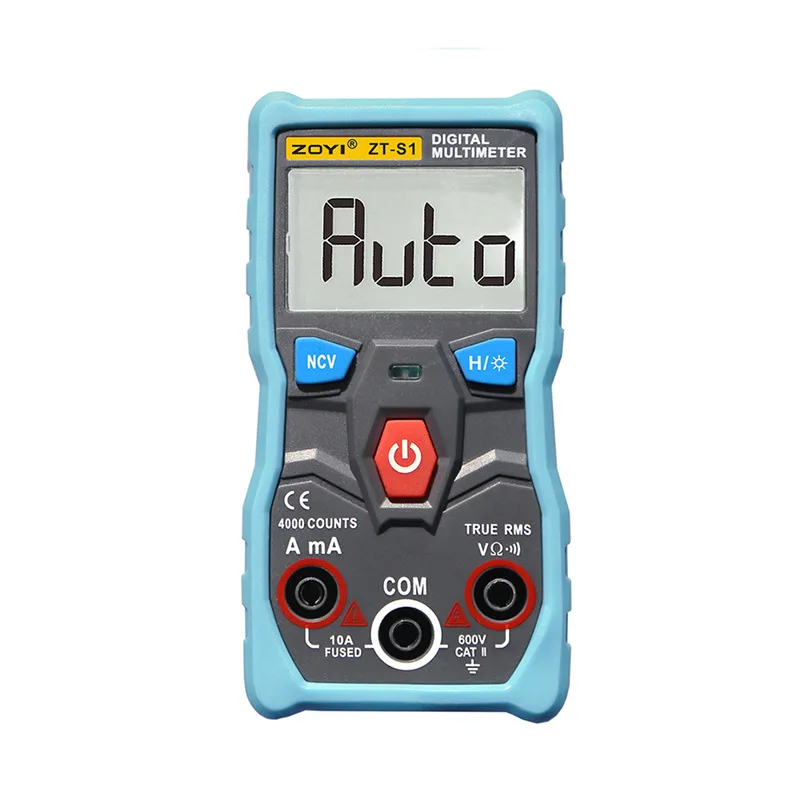ZOYI Electric Measurement Automatic Intelligent Gear Recognition Portable Pocket Mini Multimeter ZTS1
ZOYI Electric Measurement Automatic Intelligent Gear Recognition Portable Pocket Mini Multimeter ZTS1