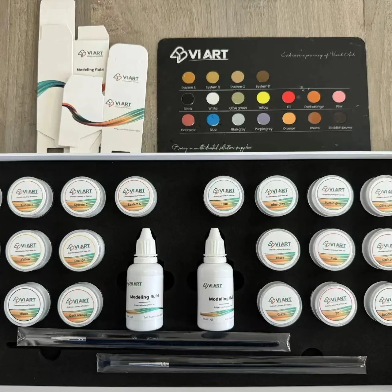 Green 5g Stain and Glazing Paste Diluent Kits for Zirconia Full Crown and Bridge1 Bottle
Green 5g Stain and Glazing Paste Diluent Kits for Zirconia Full Crown and Bridge1 Bottle