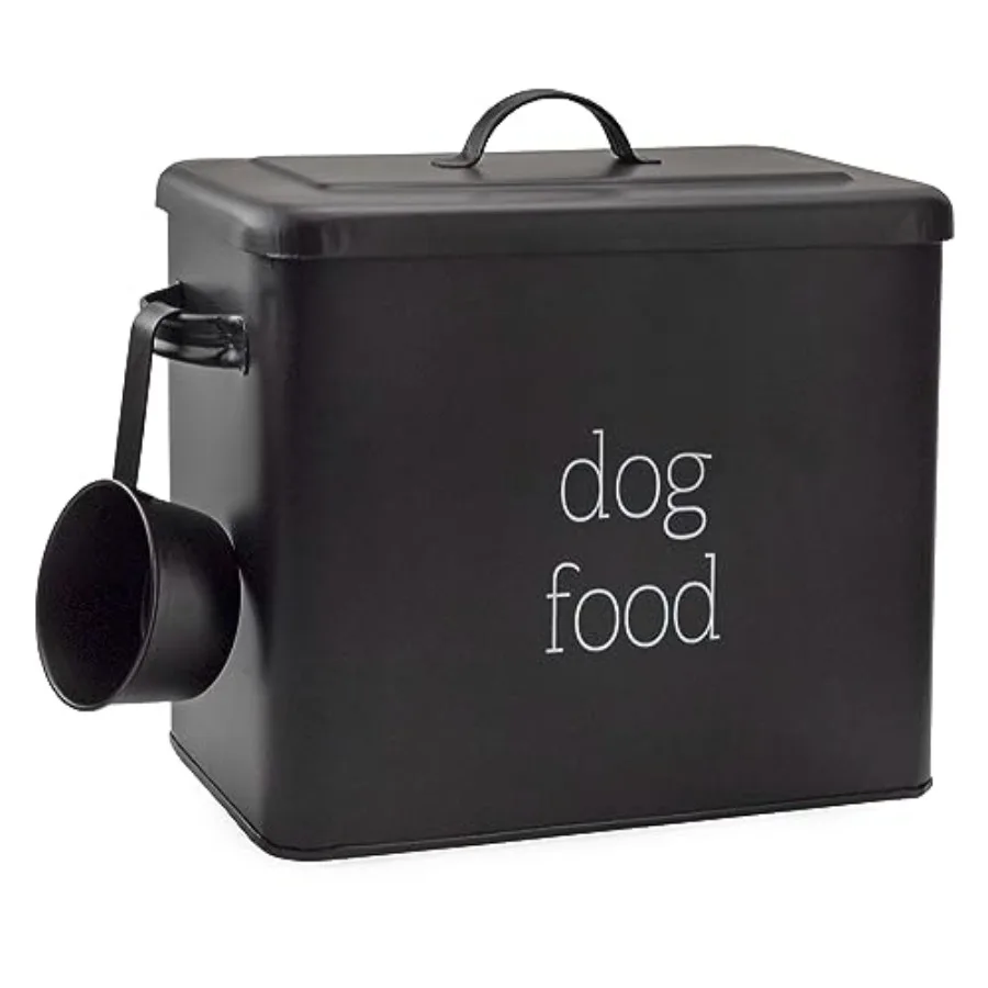 Retro Dog Food Canister ; Modern Farmhouse Style Storage Bin for Pet Food
Retro Dog Food Canister ; Modern Farmhouse Style Storage Bin for Pet Food