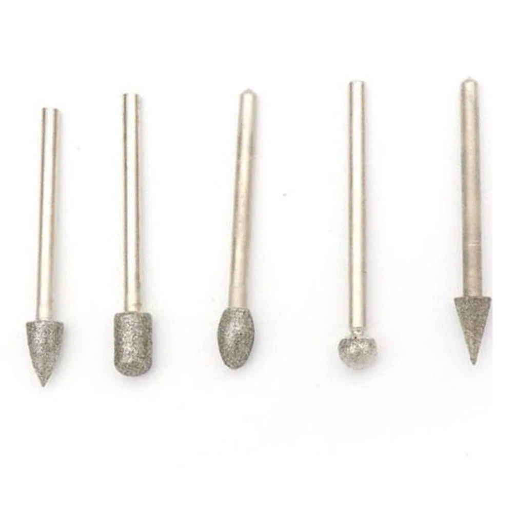 30pcs Diamond Electroplating Grinding Needle Rod Bits Burr Rotary Tool Electric Grinder Stone Carving Mold Processing
30pcs Diamond Electroplating Grinding Needle Rod Bits Burr Rotary Tool Electric Grinder Stone Carving Mold Processing