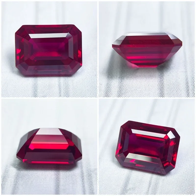 Lab Grown Ruby Princess Cut Pigeon Blood Red High-quality DIY Charms Jewelry Making Main Materials Selectable AGL Certificate
Lab Grown Ruby Princess Cut Pigeon Blood Red High-quality DIY Charms Jewelry Making Main Materials Selectable AGL Certificate