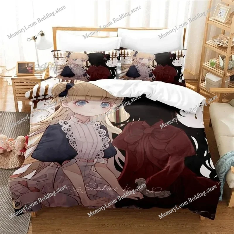 SHADOWS HOUSE Bedding Set Single Twin Full Queen King Size Bed Set Aldult Kid Bedroom 3D Anime Bed Sheet Set Bed Linen
SHADOWS HOUSE Bedding Set Single Twin Full Queen King Size Bed Set Aldult Kid Bedroom 3D Anime Bed Sheet Set Bed Linen