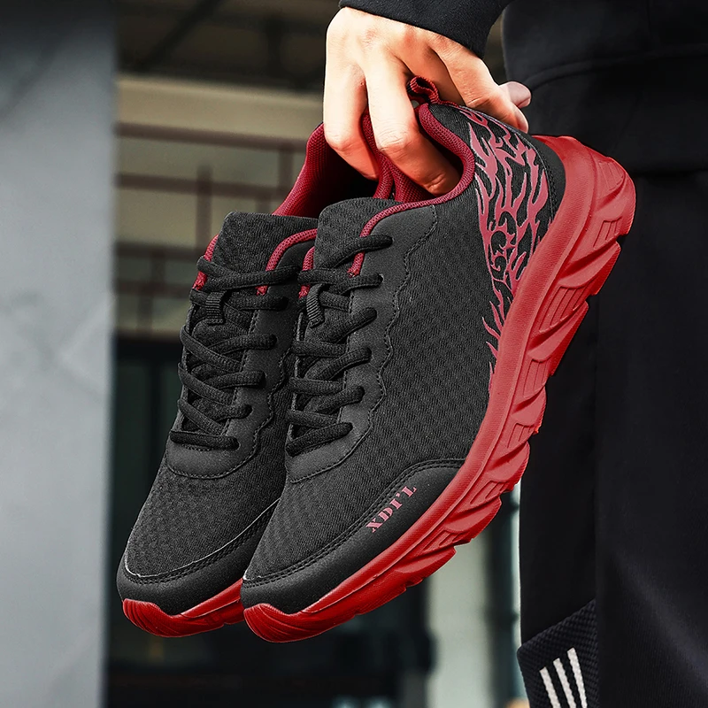 Men's New lace up trend Light Mesh Summer Casual Non-slip Rubber Sole Hiking Shoes Outdoor Camping Running Athletic Sport
Men's New lace up trend Light Mesh Summer Casual Non-slip Rubber Sole Hiking Shoes Outdoor Camping Running Athletic Sport