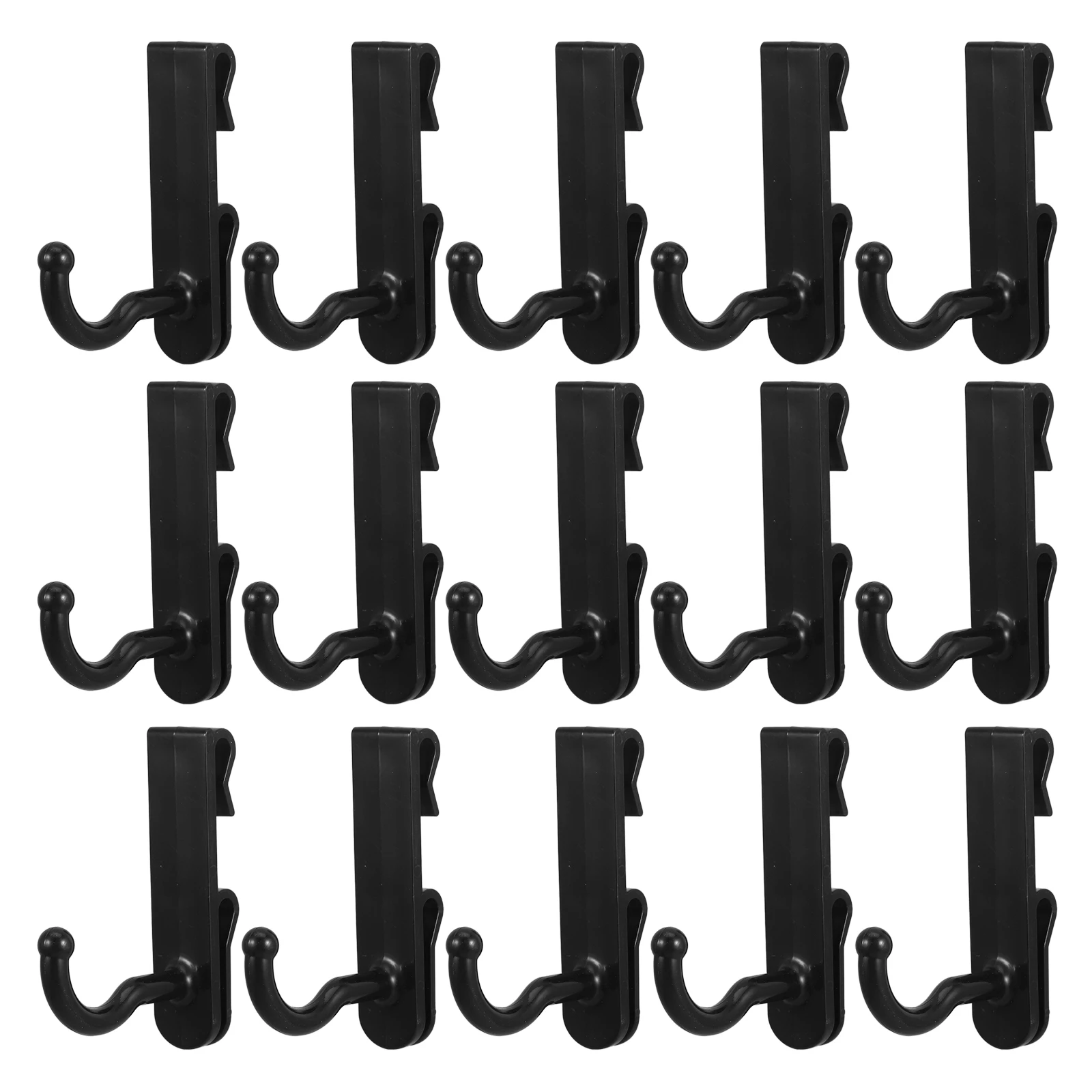 24 Pcs Nail Free Hooks Plastic Grid Design Wall Mount Shelf Black J Shape Wire Mesh Pegboard Accessories
24 Pcs Nail Free Hooks Plastic Grid Design Wall Mount Shelf Black J Shape Wire Mesh Pegboard Accessories