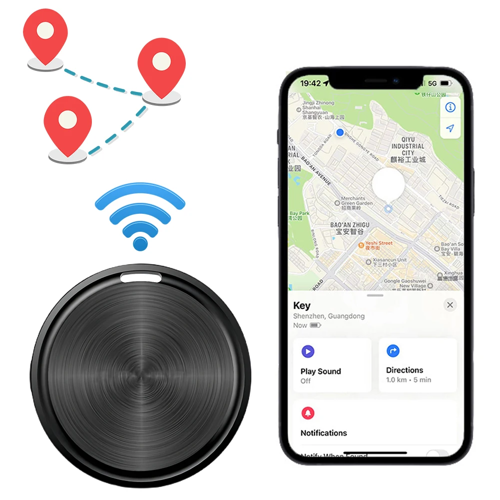 2 шт./1 шт. GPS-трекер для Android, трекер для домашних животных, локатор предметов, кошелек-трекер для сумок, багажа, домашних животных и рюкзака, локатор со шнурком
2 шт./1 шт. GPS-трекер для Android, трекер для домашних животных, локатор предметов, кошелек-трекер для сумок, багажа, домашних животных и рюкзака, локатор со шнурком