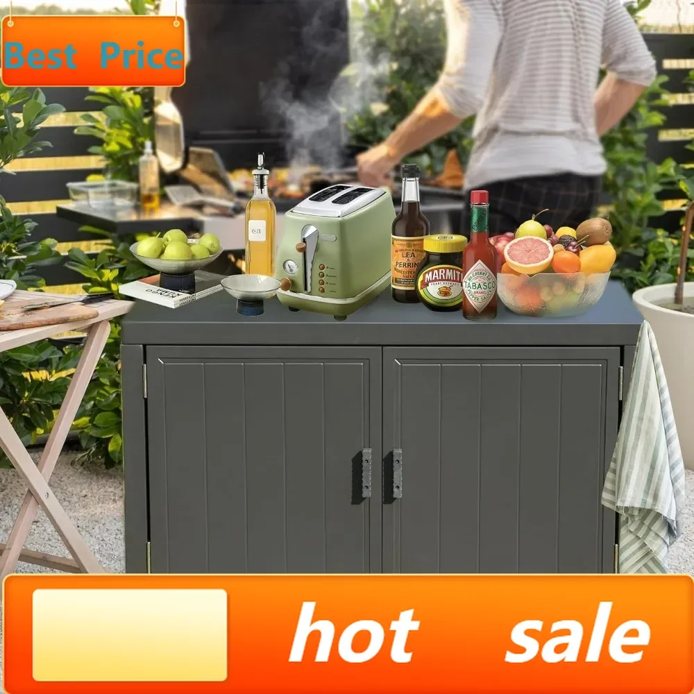 Hot salesAluminum Outdoor Kitchen Island with Storage and Grilling Table, Freestanding Prep Station for Outdoor Cooking
Hot salesAluminum Outdoor Kitchen Island with Storage and Grilling Table, Freestanding Prep Station for Outdoor Cooking