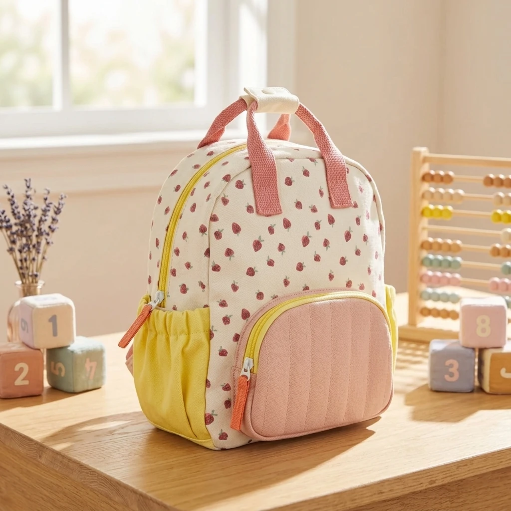 Premium Embroidered Strawberry Dopamine Children S Backpack High Quality Durable Canvas Boys Girls Kindergarten School Bag Cute
Premium Embroidered Strawberry Dopamine Children S Backpack High Quality Durable Canvas Boys Girls Kindergarten School Bag Cute