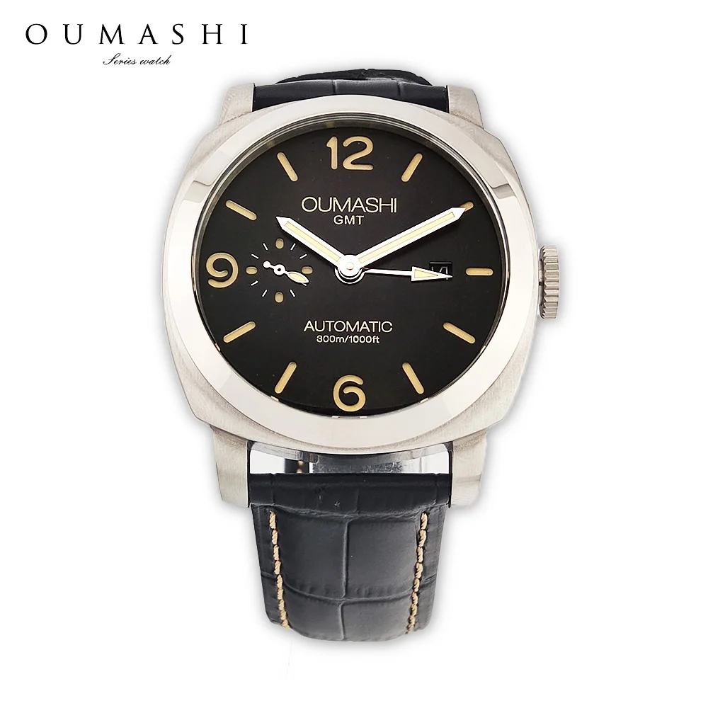 ST2557 watch Men's Vintage mechanical Automatic watch 45mm Men's GMT watch Stainless steel Sapphire glass watch ST2557 movement
ST2557 watch Men's Vintage mechanical Automatic watch 45mm Men's GMT watch Stainless steel Sapphire glass watch ST2557 movement