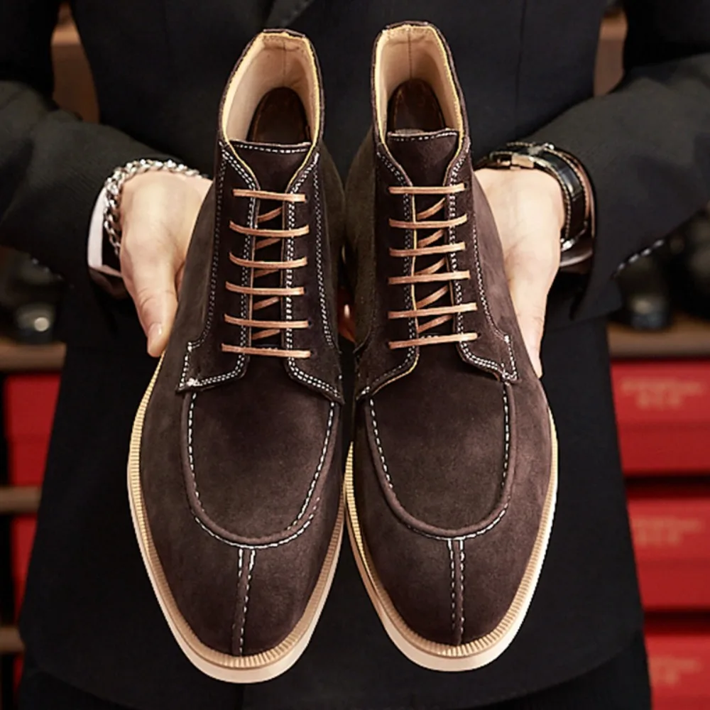 Autumn and Winter Retro Lace-up Wear-resistant Versatile Simple and Comfortable Classic Warm Suede High-top Tooling Boots Casual
Autumn and Winter Retro Lace-up Wear-resistant Versatile Simple and Comfortable Classic Warm Suede High-top Tooling Boots Casual