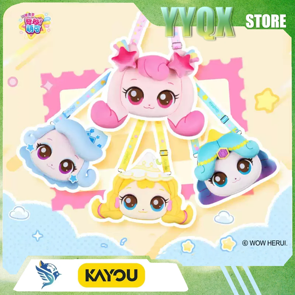 KAYOU 2026 New Crossbody Bag Collection Periphery Surprise Cartoon Anime Gift Cute Like Girl Rare Animation
KAYOU 2026 New Crossbody Bag Collection Periphery Surprise Cartoon Anime Gift Cute Like Girl Rare Animation