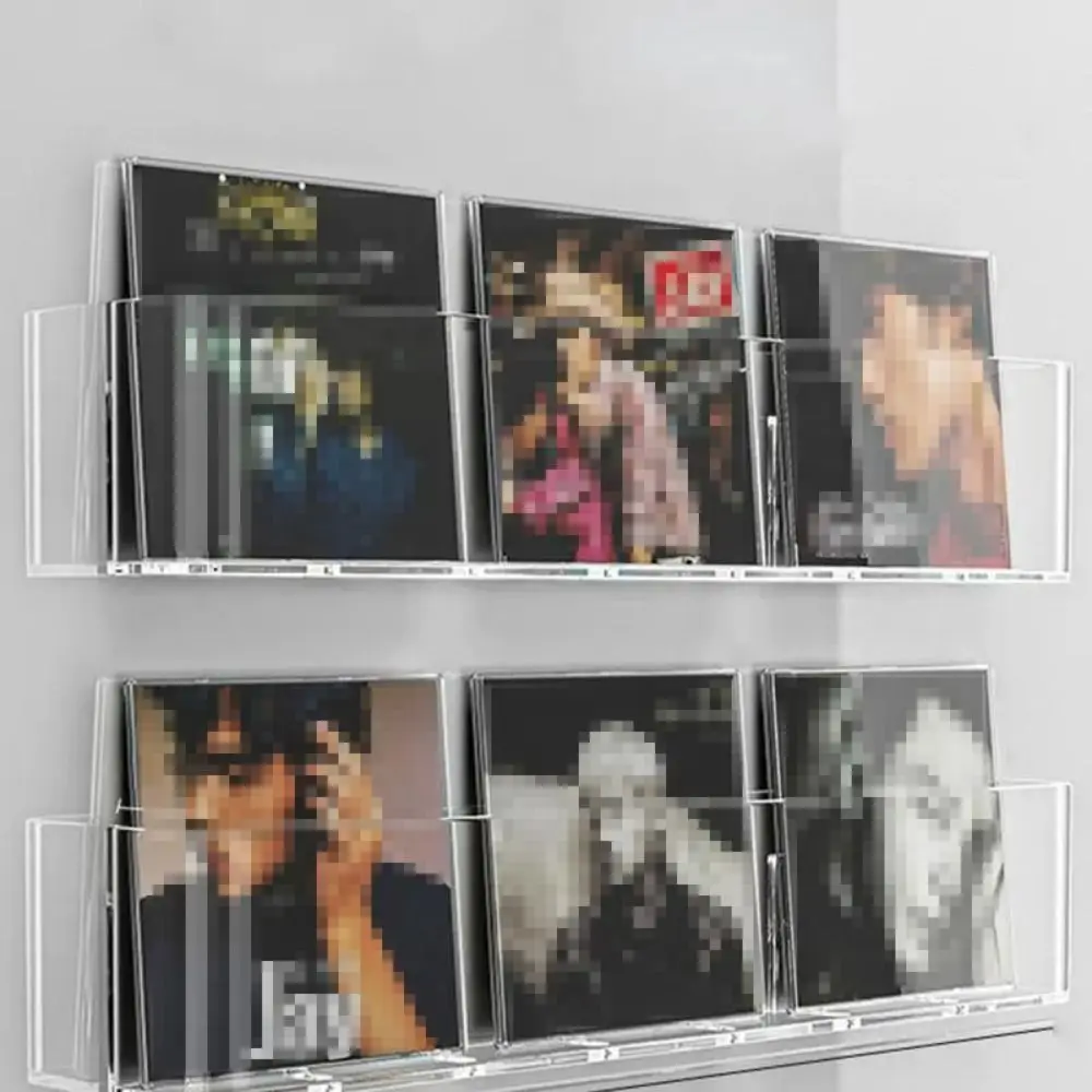 Plastic Record Display Rack Wall Hanging Transparent Albums Record Holder Space Saving Large Capacity Picture Book Display Stand
Plastic Record Display Rack Wall Hanging Transparent Albums Record Holder Space Saving Large Capacity Picture Book Display Stand