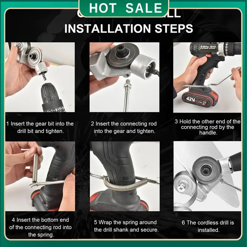 My Home Electric Drill Plate Cutter Upgraded 2025 Metal Nibbler Drill Attachment For DIY, Home, Garage Attachment With Adapter
My Home Electric Drill Plate Cutter Upgraded 2025 Metal Nibbler Drill Attachment For DIY, Home, Garage Attachment With Adapter