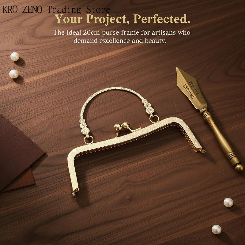 Metal Purse Frame With Curved Handle Kiss Lock Clasp Hardware For DIY Handmade Coin Bag Evening Clutch Bag Making Accessories
Metal Purse Frame With Curved Handle Kiss Lock Clasp Hardware For DIY Handmade Coin Bag Evening Clutch Bag Making Accessories