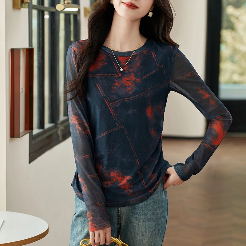 New Printed T-Shirt For Women Simple O Neck Slim Sweatshirt Casual Tees Harajuku Clothing Long Sleeve Blouse Female Fashion Tops
New Printed T-Shirt For Women Simple O Neck Slim Sweatshirt Casual Tees Harajuku Clothing Long Sleeve Blouse Female Fashion Tops