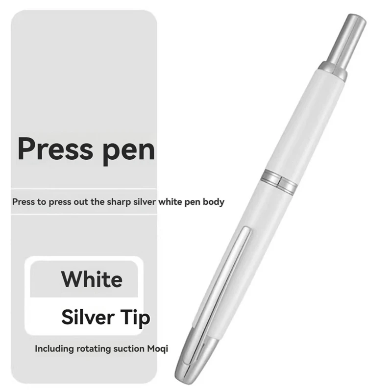 Jinhao 10 Light Luxury Press Retractable Type Fountain Pen For Calligraphy Writing Signing Office Gift Pen
Jinhao 10 Light Luxury Press Retractable Type Fountain Pen For Calligraphy Writing Signing Office Gift Pen