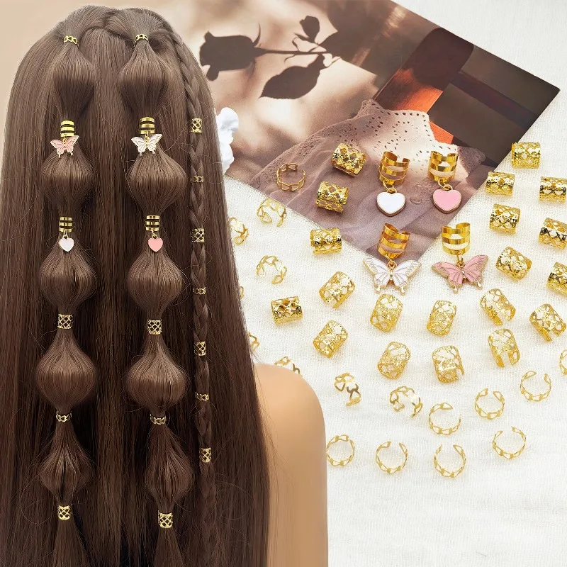 44PCS Pink White Butterfly Heart Hair Cuffs for Braids Latest Collection Sweet Design Rustproof Strong Grip DIY Boho Hairstyle
44PCS Pink White Butterfly Heart Hair Cuffs for Braids Latest Collection Sweet Design Rustproof Strong Grip DIY Boho Hairstyle