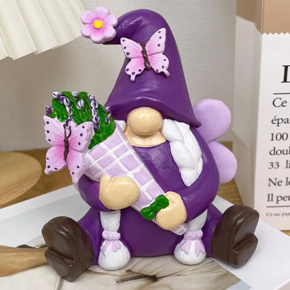 Bee Gnome Figurine Lavender Gnome Figurine Charming Bee Honey Jar Dwarf Sculpture Spring Desktop Ornament Festival Gift
Bee Gnome Figurine Lavender Gnome Figurine Charming Bee Honey Jar Dwarf Sculpture Spring Desktop Ornament Festival Gift